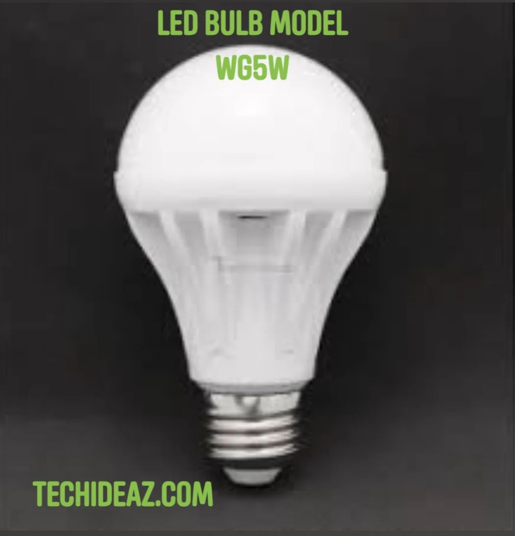 led bulb model wg5w