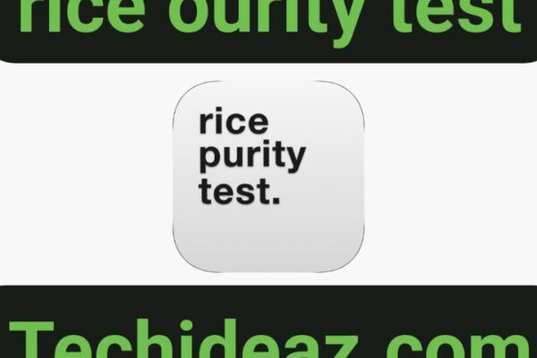 rice ourity test