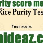 rice purity score meaning