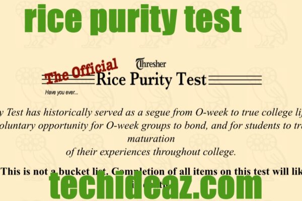 rice purity test